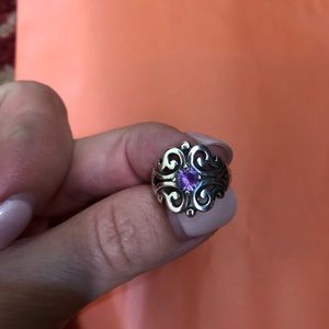Spanish Lace Ring with Amethyst James Avery